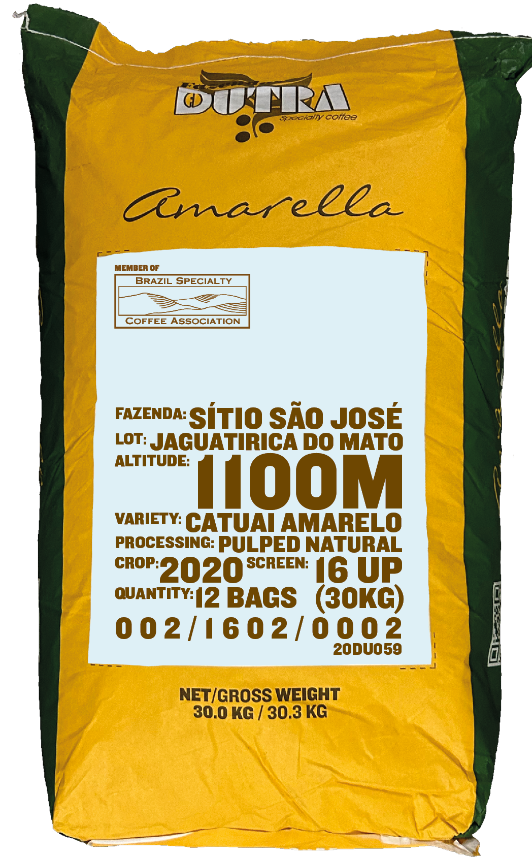 Jaguatirica do Mato, Catuaí amarelo
