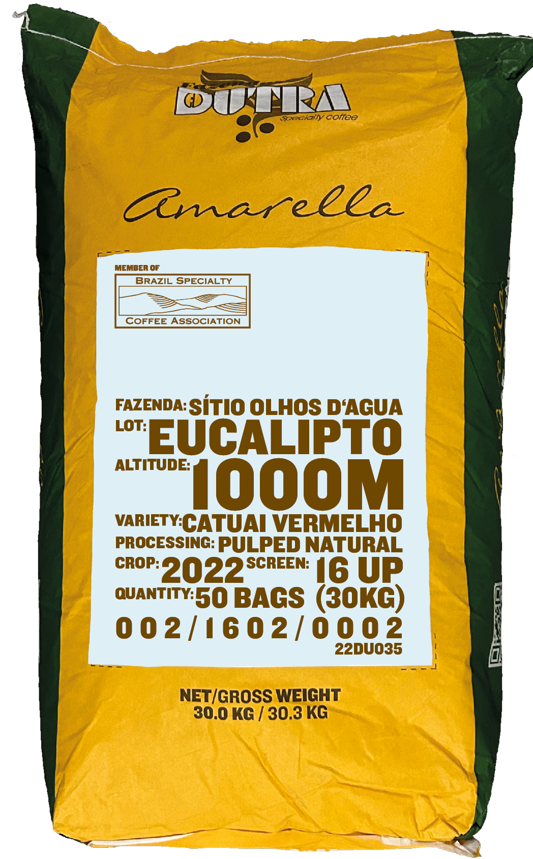 Eucalipto, Catuaí vermelho
