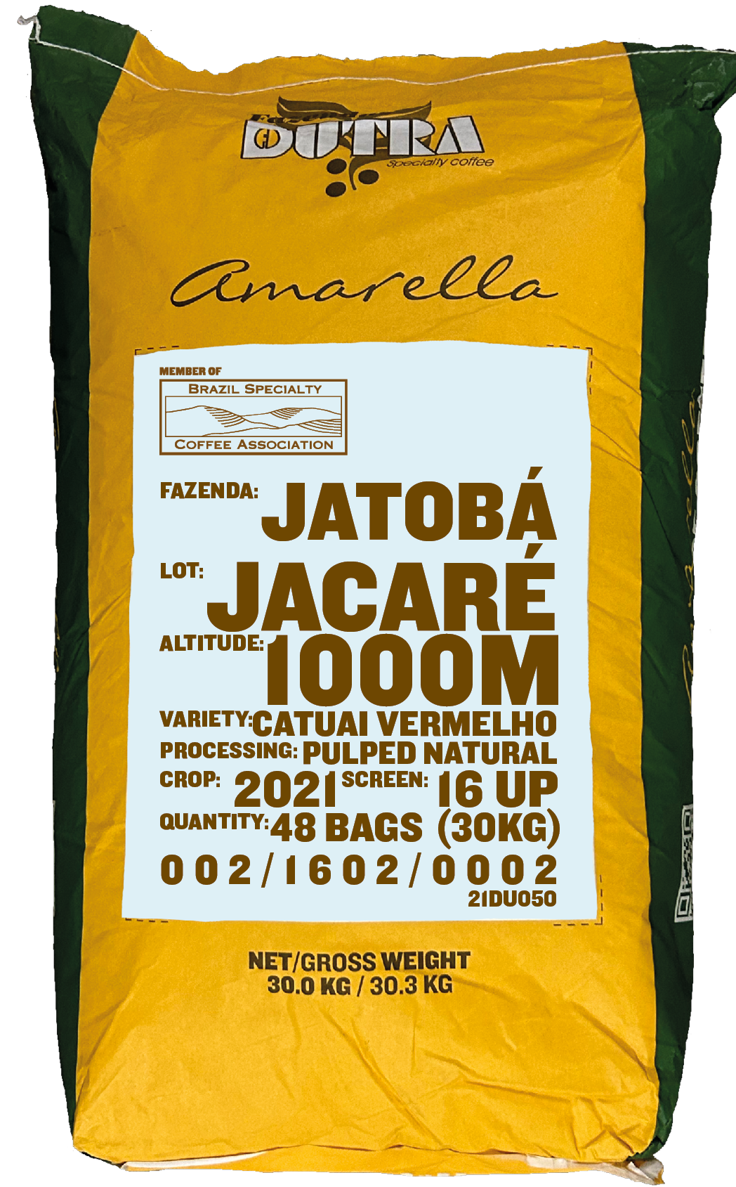 Jacaré, Catuaí vermelho