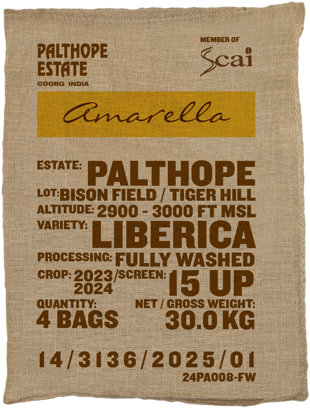 Bisonfield / Tigerhill, Liberica
